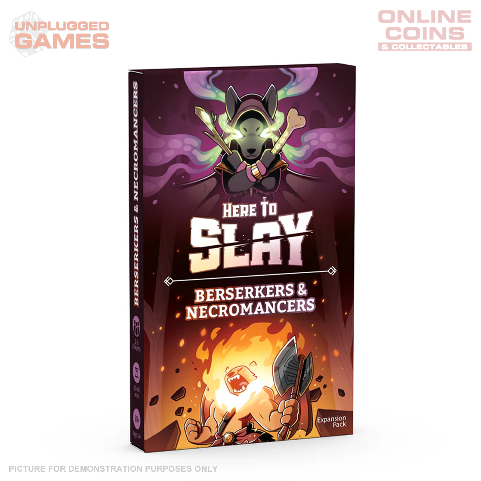 Here to Slay Berserkers & Necromancers Expansion